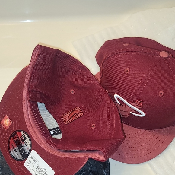 Rare Miami Heat Suede Brim Snapback - Picture 10 of 13